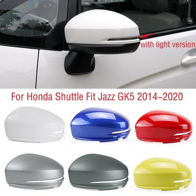 Honda Fit Jazz Shuttle GK5 2014-2018 autóhoz, szárny ajtó oldalsó tükör sapka ház külső visszapillantó tükör burkolata