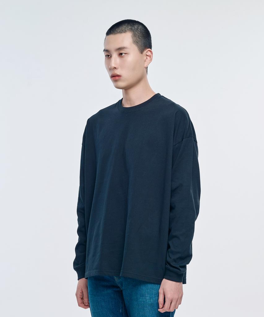 Yunaitideuaeseul Oversized Long Sleeve T-Shirt_Black