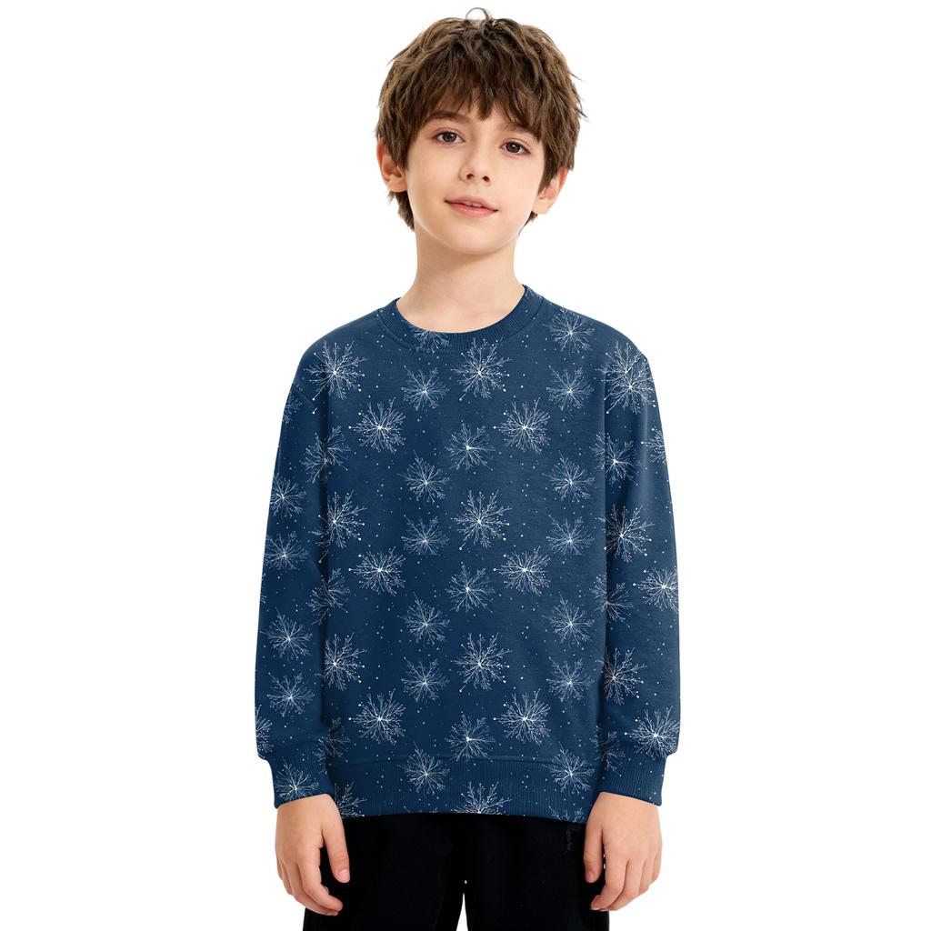 Christmas Sweatshirt Boys Girls Ugly Xmas Christmas Shirt Crewnek Toddler Long Sleeve Pullover Outfit Tops