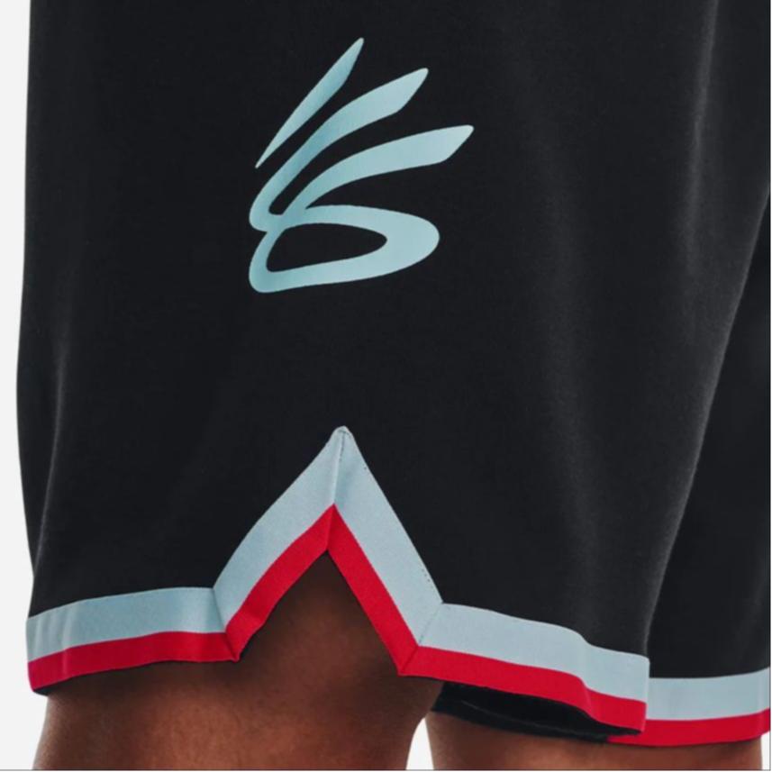 Under Armour Fleece Color Block Elastic Waist Casual Shorts Men Shorts Black 1374302-001