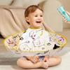 1 Piece Children Colorful Hair Cutting Cape Salon Hairdresser Cloak Umbrella Cloth Foldable Kids Hairdressing Apron
