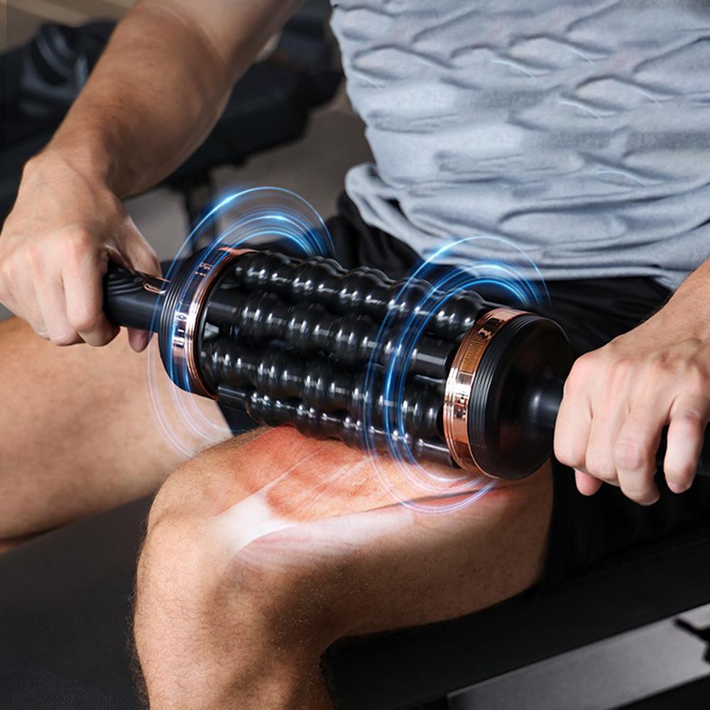 Electric Roller for Muscle Body Relaxing Percussive Therapy Rolling Cellulite Massage Rechargeable Body Shaping Slimming Machine