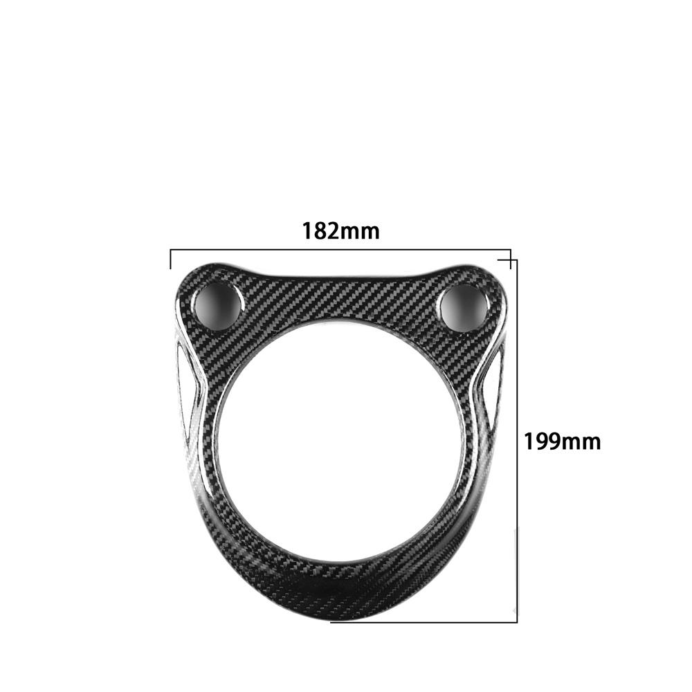 Carbon Fiber Gear Shifter Surround Cover For Nissan 370Z Z34 Auto Trans 2009-20