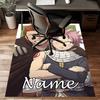 Custom Fairy Tail Mat Personalized Name, Polyester Washable Indoor Entryway Rug, Gift for Christmas, Easter, Thanksgiving Day