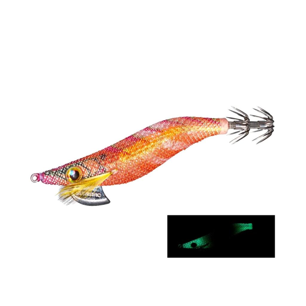 Shimano Sephia Clinch Flash Boost Rattle 011 Orange GLOW #3 QE-J30V