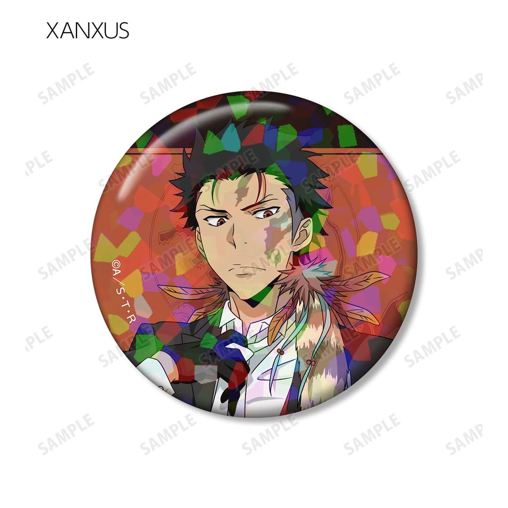 Katekyo Hitman Reborn Originalillustration Frackversion. Handel Hologrammärken Låda med 9