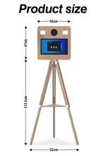 Portable Magic Mirror Photo Booth, 15.6-inch Touchscreen SLR Camera Photo Booth, shipped from the EU with flight case, suitable