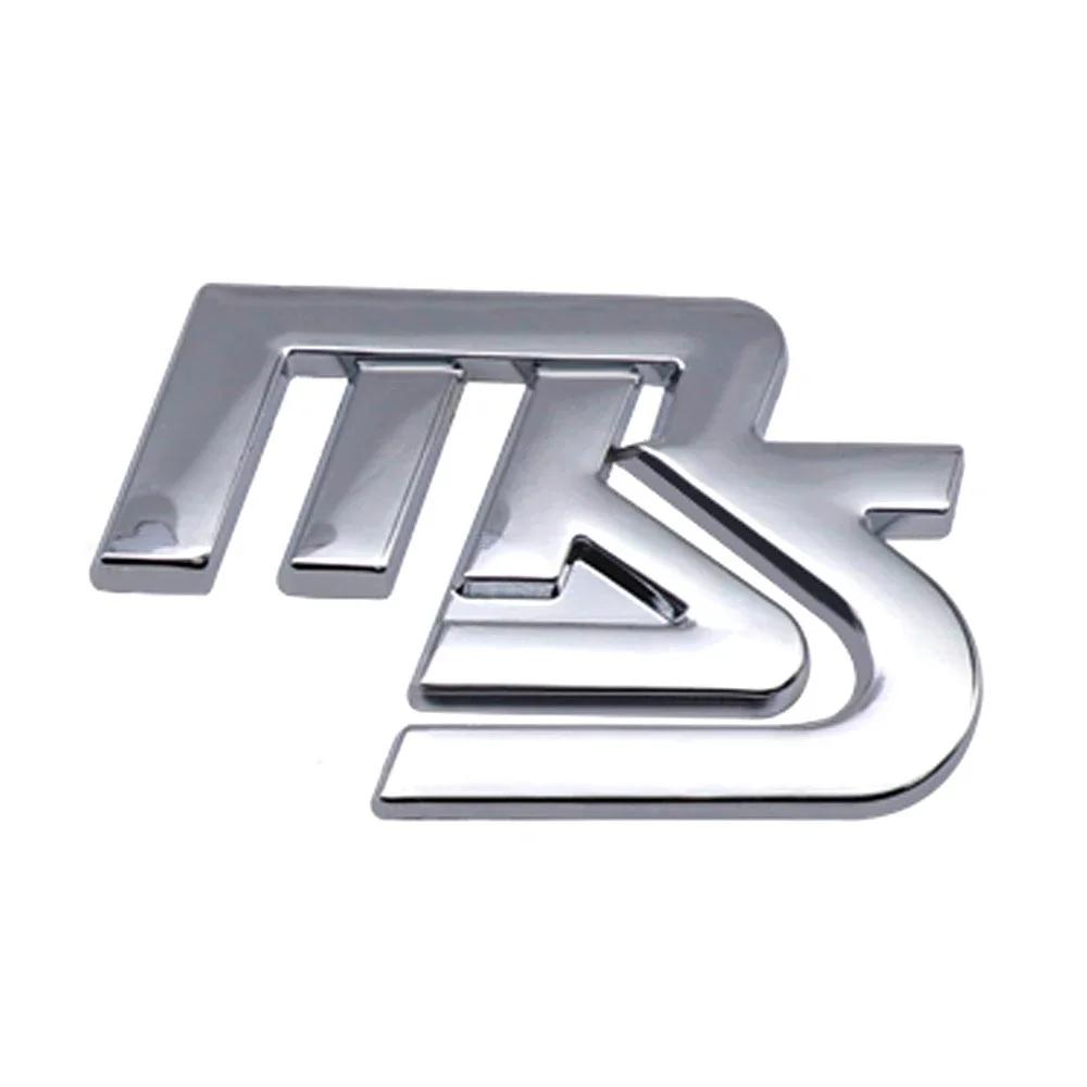 Car Rear Whole Body Side Badge Sticker Emblem Decal Front Grille Badge ms Badge sticker серебряный