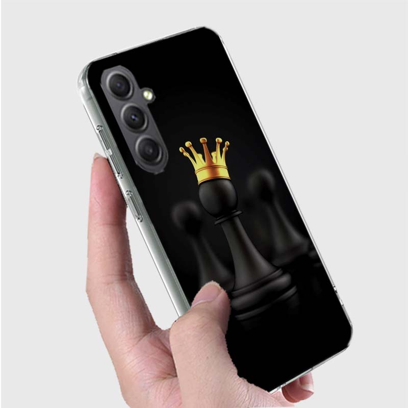 Competitive Chess Game Phone Case for Samsung A16 A26 A36 A56 A17 A37 A57 A07 A06 A02S A03 A04S A05S Galaxy Note 20 10 A50S A71