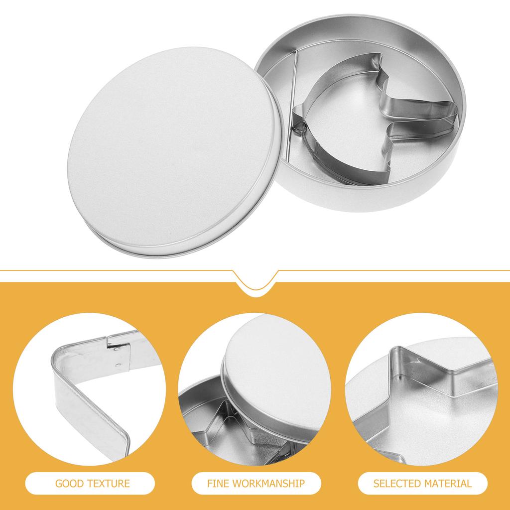 1Set Creative Cookie Cutters Stainless Steel Baking Molds for DIY Chocolate Cake Decorating Kids Baking Fun Holiday Party