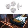 Guitar Knobs Set Potentiometer Caps Plastic Guitar Knobs Plastic Texture for Electric Guitar Volumes and Tone Controls