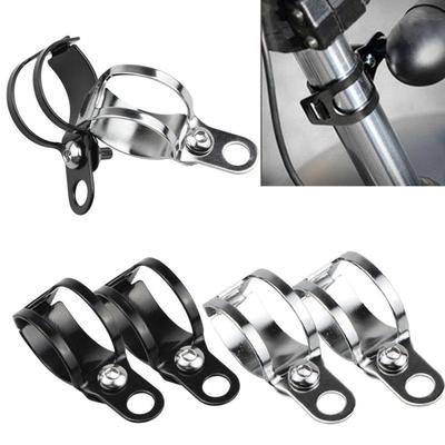 Universal Motorcycle Headlight Mount Bracket Fork Clamps For 30mm~43mm Fork Tube Ear Chopper Headlamp Holder Clamp