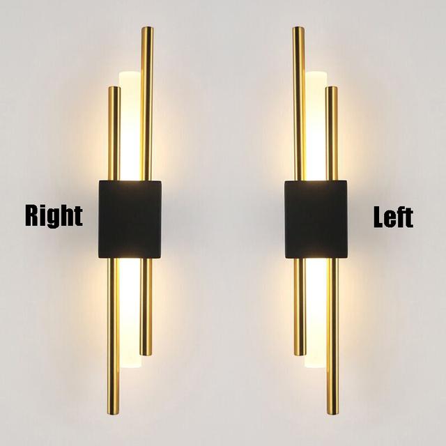 Modern LED Wall Lamp Indoor Lighting Bathroom Simple Linear Wall Lamp Home Decoration Entrance Lighting Pendant Light Chandelier