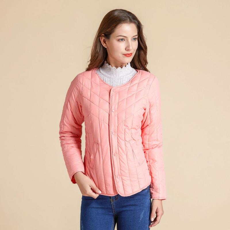 New women's long-sleeved thermal cotton-padded jacket liner cotton clothing top cotton liner winter slim 8977