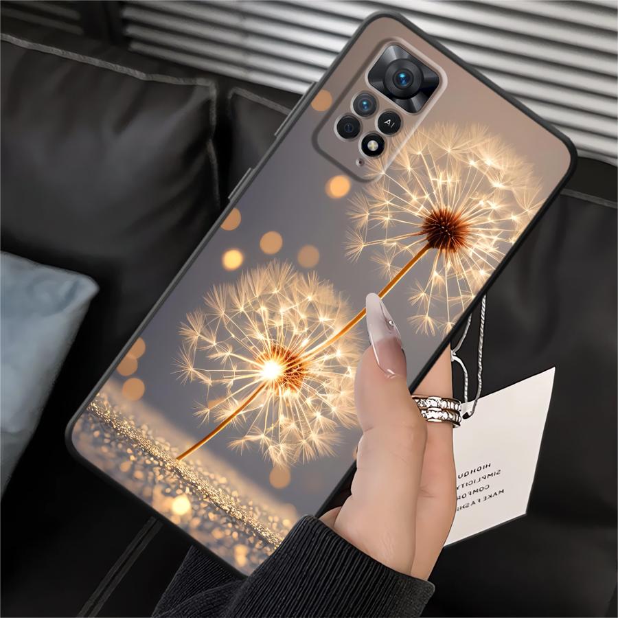 Beautiful Dandelion Case for Xiaomi Redmi Note 14 13 Pro Plus A1 A2 A3 9 8 7 A4 A5 10 12 11 Pro K40 K80 11S 14C 12C 13C 12S