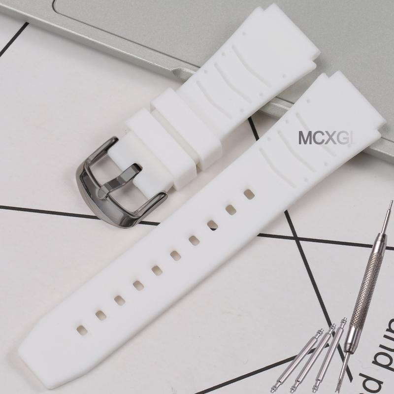 Men's Silicone Watch Strap Replacement Fit for Casio PRG-80 PAG-80 PRW-1000 PRW-1100 Rubber Watch Bands Wristband Bracelet