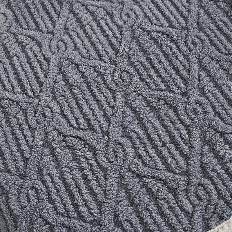 Jacquard Taffeta Cotton Fleece Blanket Double Layer Lambswool Cover Blanket Casual Air Conditioning Blanket
