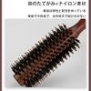 FamGift Roll Pig Bristle Curling Wooden Hair Natural Bristle Brush for Blow and Hair Straight 1 Piece Brush, Brush, Comb, Anti-Static, Beauty,
