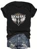 Women's Cross-Border Fashion Round Neck T-Shirt