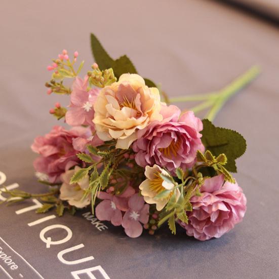 1Pc 30cm Künstliche Desktop Gefälschte Pfingstrose Blume DIY Ornament Hause Hochzeit Decor