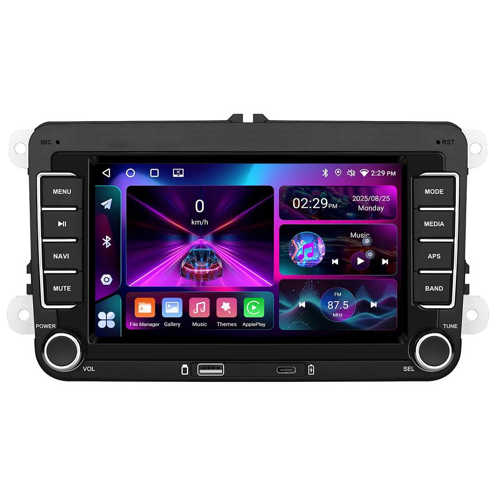 7" 2 Din HD Android 11 Car Stereo Radio For VW Volkswagen Passat B7 B6 Golf5 Touran Polo Tiguan Jetta GPS Multimedia Player