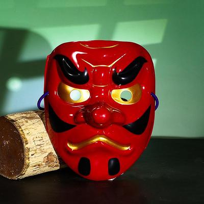 Ghost Extermination of the Blade Scales Taki Left Near the Next Mentor Ghost Killing Team Tengu Mask Cosplay Samurai Comic-Con Halloween Props