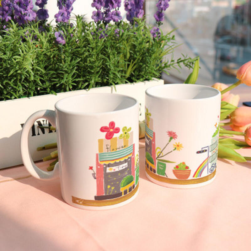 cg918-Design Mug 2p-Street with a Flower Shop