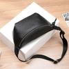 Trendy Unisex Lightweight Crossbody Bag - First Layer Cowhide & Polyester