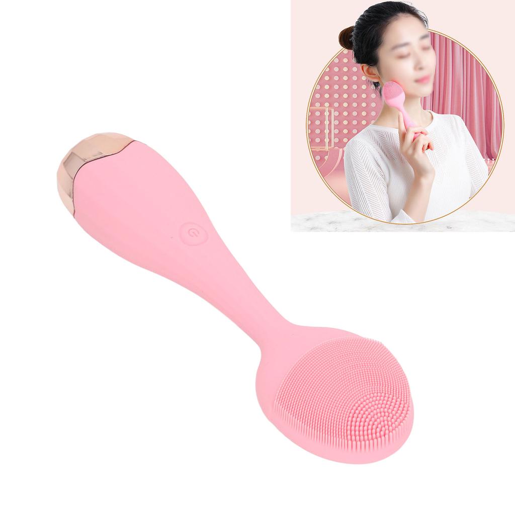 Facial Cleansing Brush Multifunctional Portable Electric Silicone Face Scrubber for   Cleansing Massaging