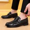 Herren Business Lederschuhe Weiches Leder Casual Weiche Sohle Weiche Oberfläche Sommer Atmungsaktiv Slipper Loafer Herren Trendig