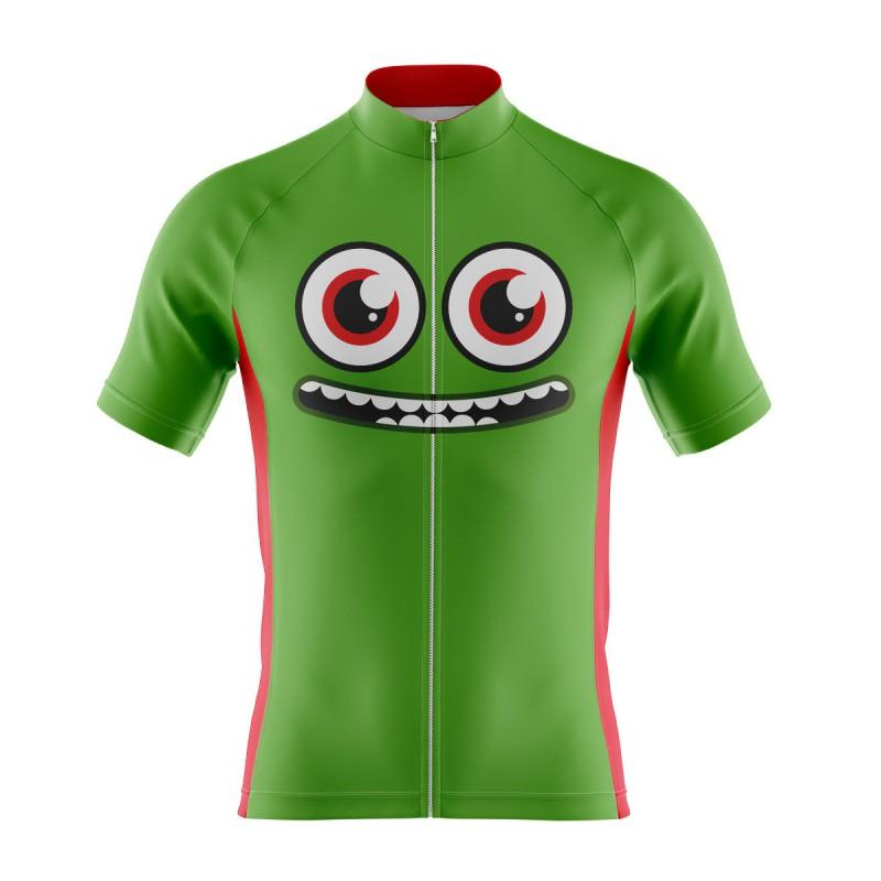 1 Maglia da Ciclismo Cartone Animato Traspirante Asciugatura Rapida Performance Maglia da Bici Uomo Squadra Corsa su Strada