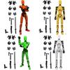 3d Printed Lucky Articulated Doll Toy For Emotional Visual And Intellectual Development Red With 3 Hand Types And 4 Weapons