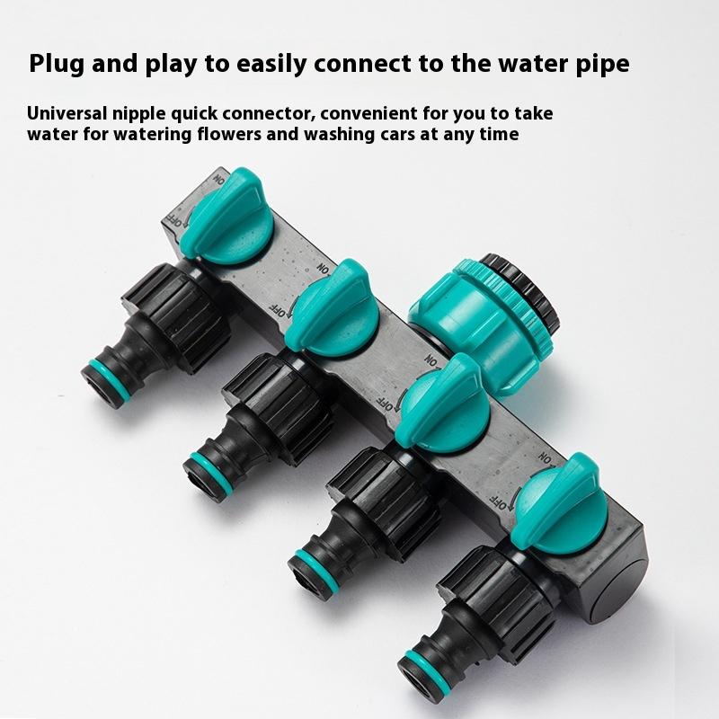 Watering Hose Connection Water Line Splitter Garden Gadgets Irrigation System Connector Agriculture Gardening Parts Supplies