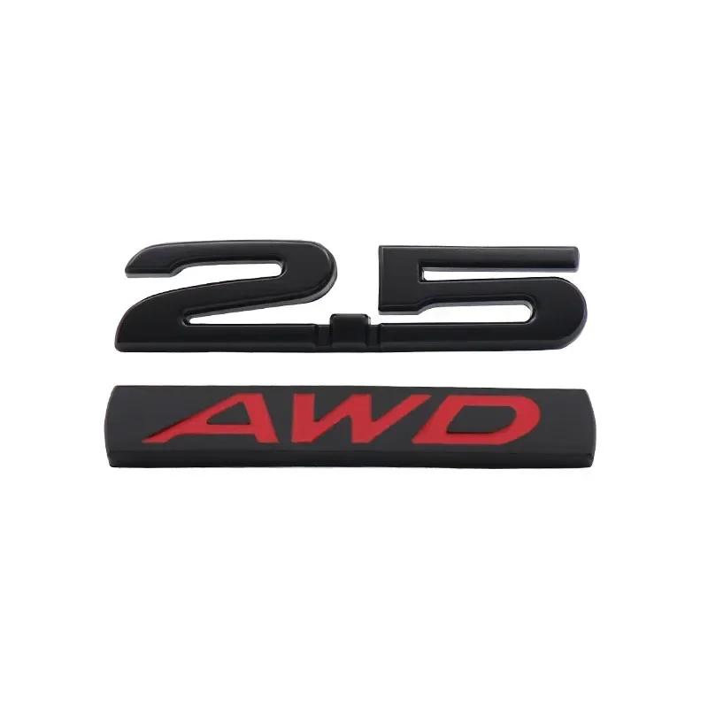 

3D 2.5 AWD for CX-5 CX-7 CX-9 RX7 RX8 626 MX5 Car Fender Side trunk Nameplate Decal Emblem Badge Sticker