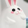 Bunny Bank, Ceramic Figure for Saving Money, Small Sculpture Kids And Adults