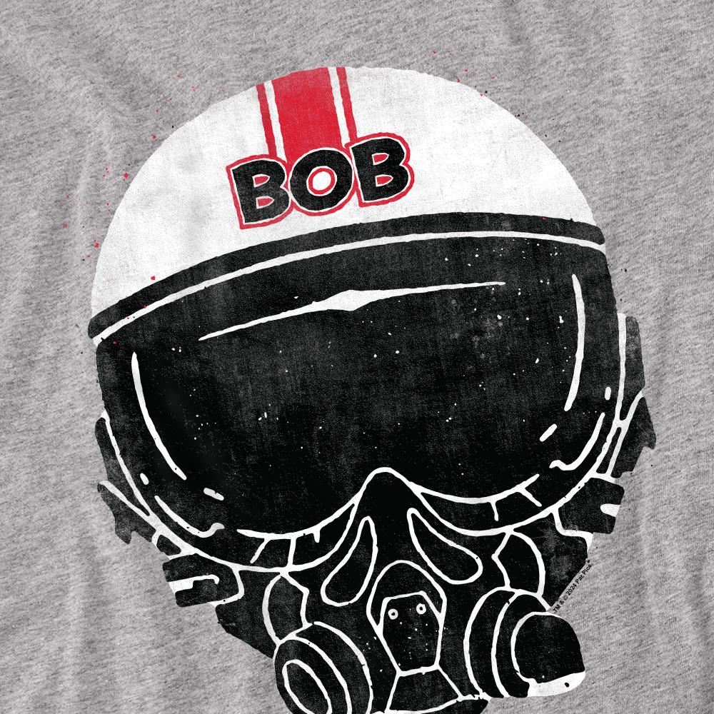 Top Gun Unisex Adult Bob Helmet T-Shirt