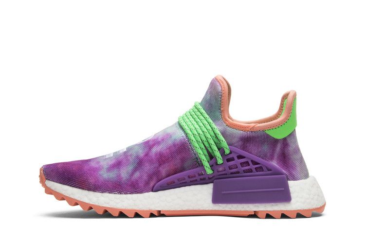 Męskie Trampki adidas Human Race NMD Pharrell Festiwal Holi (Koral Kredowy) Koralowy Kredowy/Zielony Błysk-Fioletowy Laboratoryjny