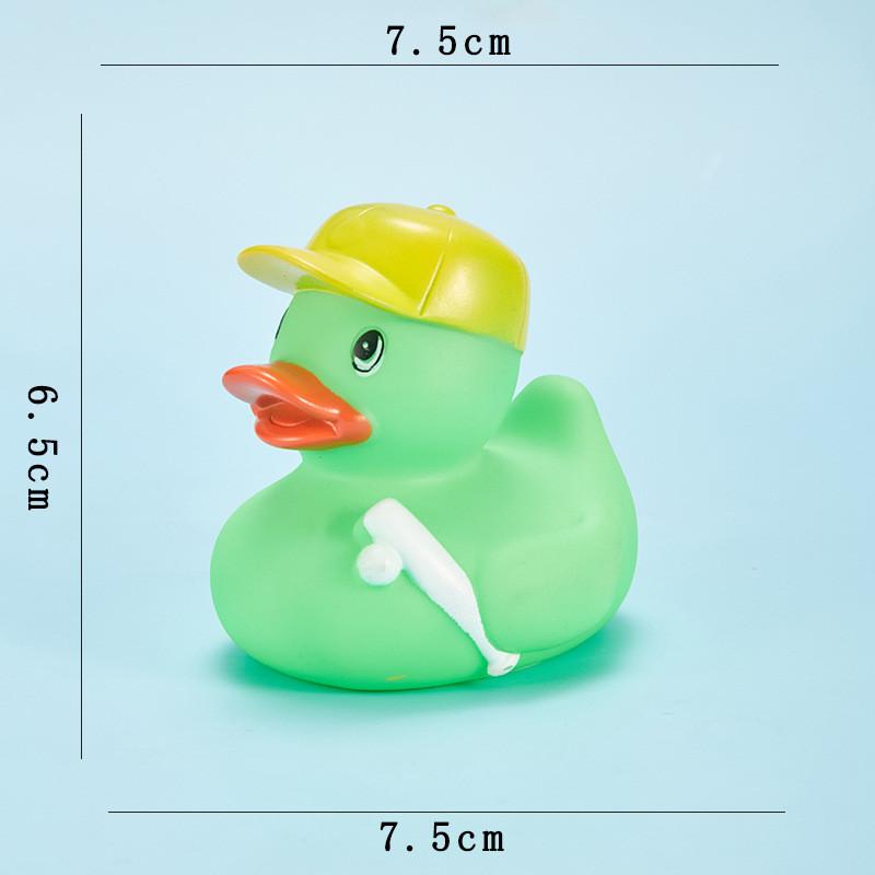 Soft Rubber Little Yellow Duck Swimming Toy Decoration Kids Gift Cartoon Cute