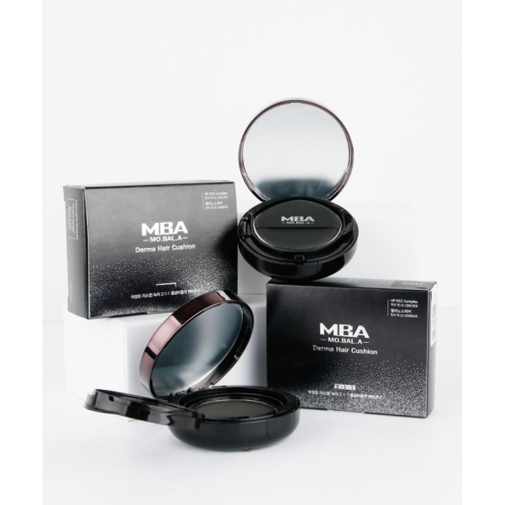 Daycellcosmetics [satch Top Cover] Hair Derma Hair Cushion  Deep Brown Natural Black 