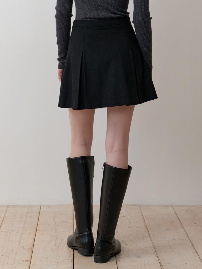 Liel Lead Mini Skirt (Black)