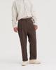 HISHANDER Two Pleats Tapered Pants