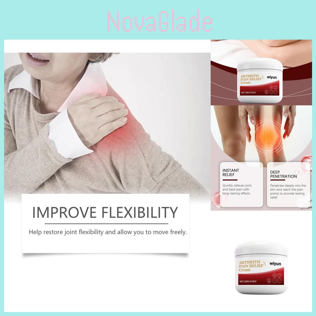 Wiyun Body Care Cream For Relaxing Massage And Daily Comfort In Arms And Legs