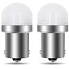 TORIBIO S25 LED 1156 S25 G18 Pin High 3030 LED for Turn Tail Daytime Running and Backup Set of 2 Single-Bulb (P21W BA15S) 180° Angle, Brightness,