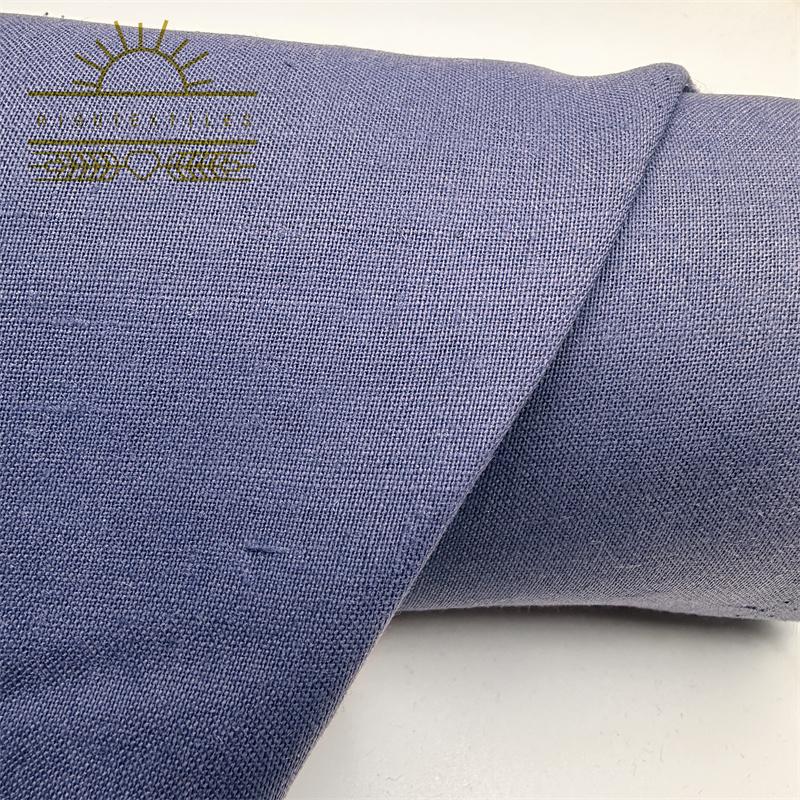 EcoFriendly Blended Linen Cotton Fabric for Garments and Home Textiles