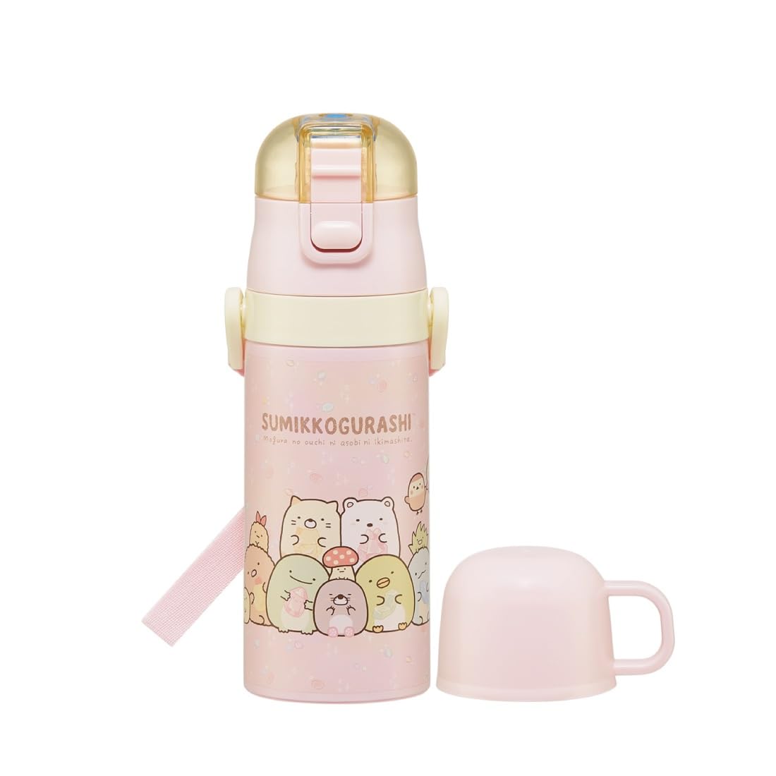 

Бутылка из нержавеющей стали Sumikkogurashi House SKDC3 Чашка Ultra Direct Изолированная бутылка для холодной воды Крот s Skater, Легкая, 2-сторонняя, Для питья,