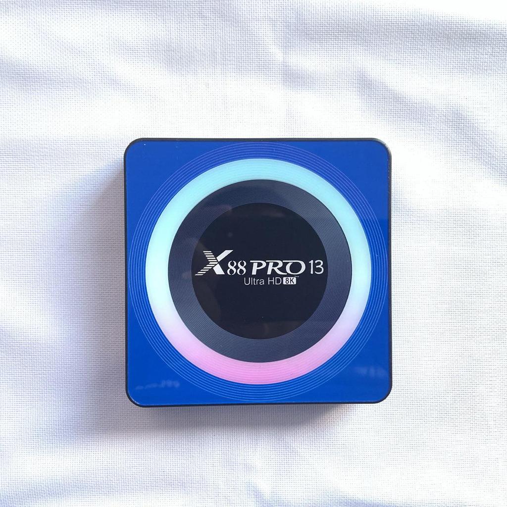 X88PRO 13 Android 13 Set-top Box with RK3528 Chipset, WiFi 6, and 8K Support