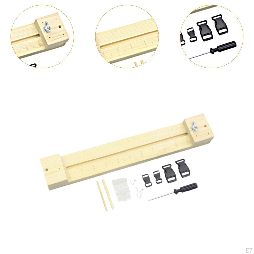 Paracord Bracelet Making Kit, Weaving Tool Kit