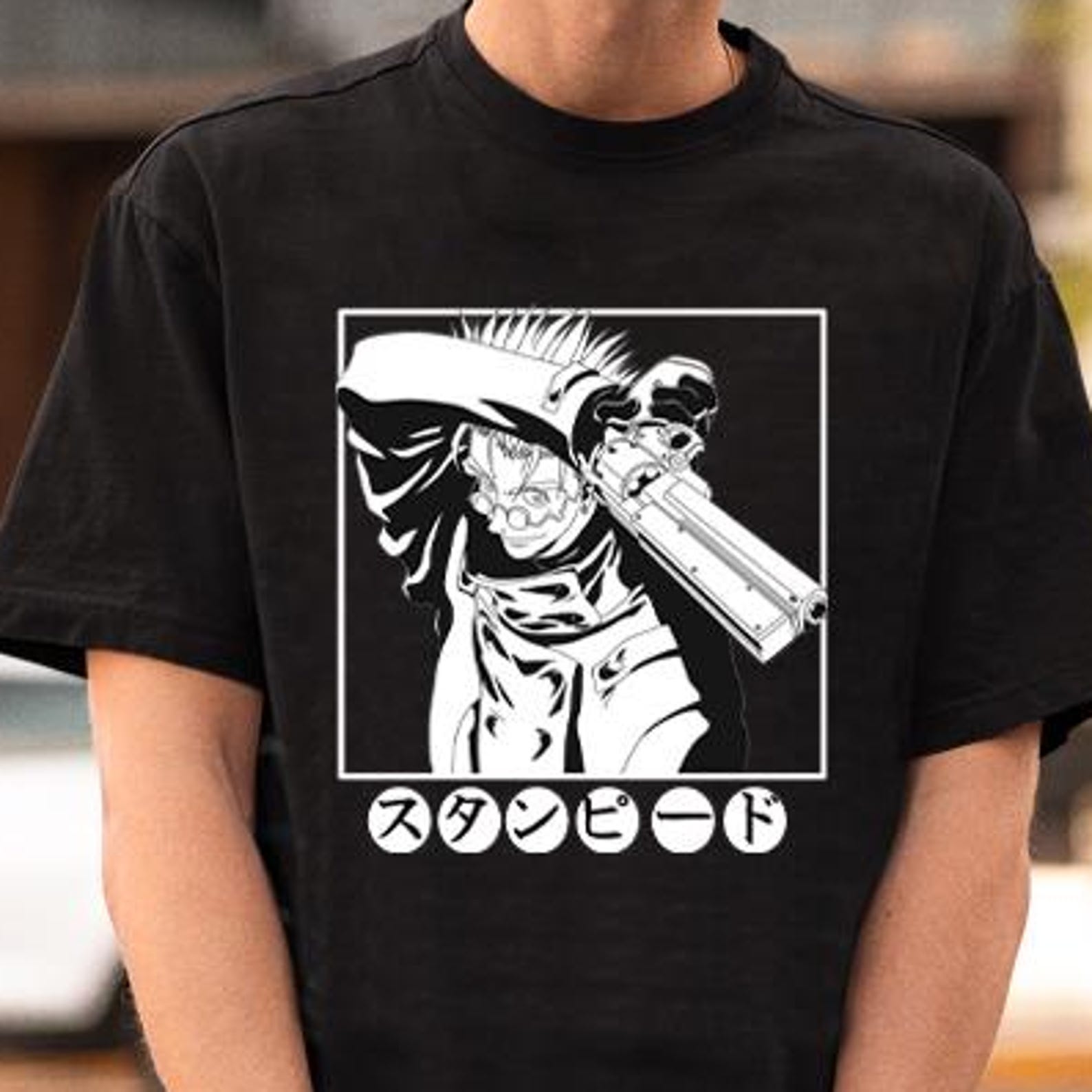 Vintage 90s Anime Graphic Tee: Unisex Manga Shirt S