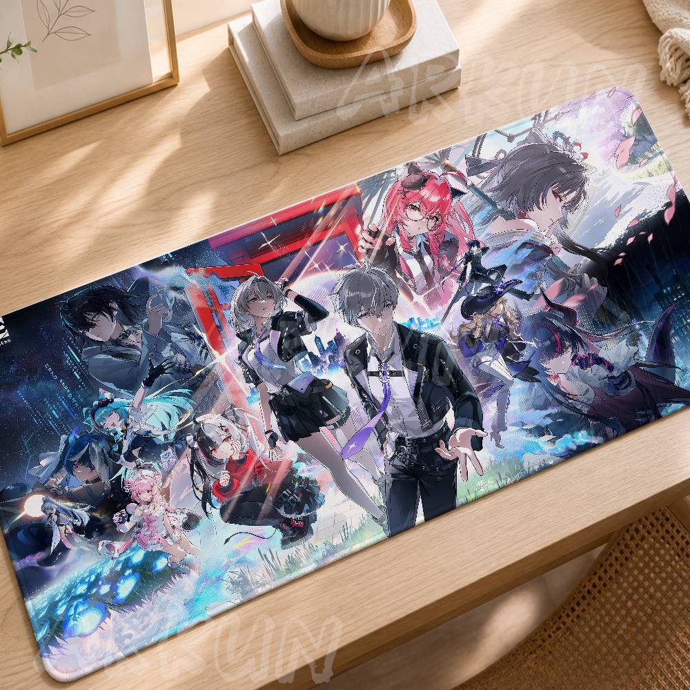 Cool Video Game Neverness To Everness Mouse Pad Nonslip Rubber Gamer Computer Mat Decoracion Deskmat Laptop Office Large Mat