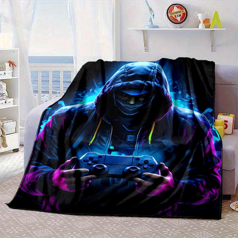 Cyberpunk Gaming Hero Blanket Flannel Blanket Throw Blanket Sofa Cover Blanket Soft Premium Blanket Picnic Blanket Tv Blanket Gifts